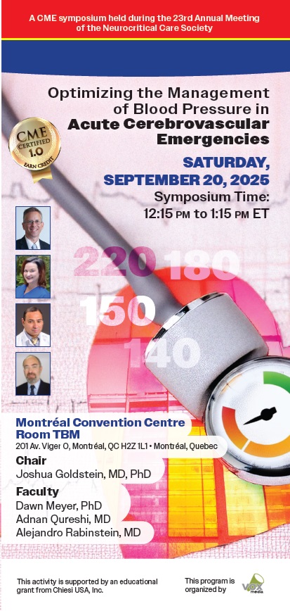 Optimizing the Management of Blood Pressure in Acute Cerebrovascular Emergencies