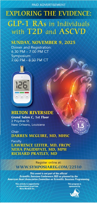EXPLORING THE EVIDENCE: GLP-1 RAs in Individuals with T2D and ASCVD
