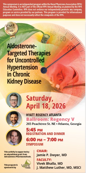 Aldosterone-Targeted Therapies for Uncontrolled Hypertension in Chronic Kidney Disease